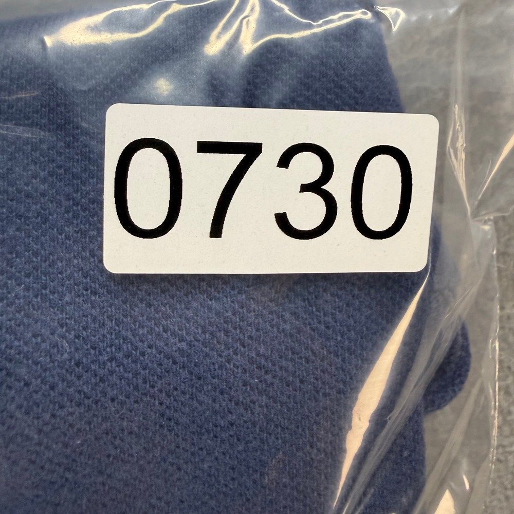 Nike Polo Shirt Golf Swoosh Regular Fit XL Blue Cotton Pique Short Sleeve Y2K - Picture 10 of 10